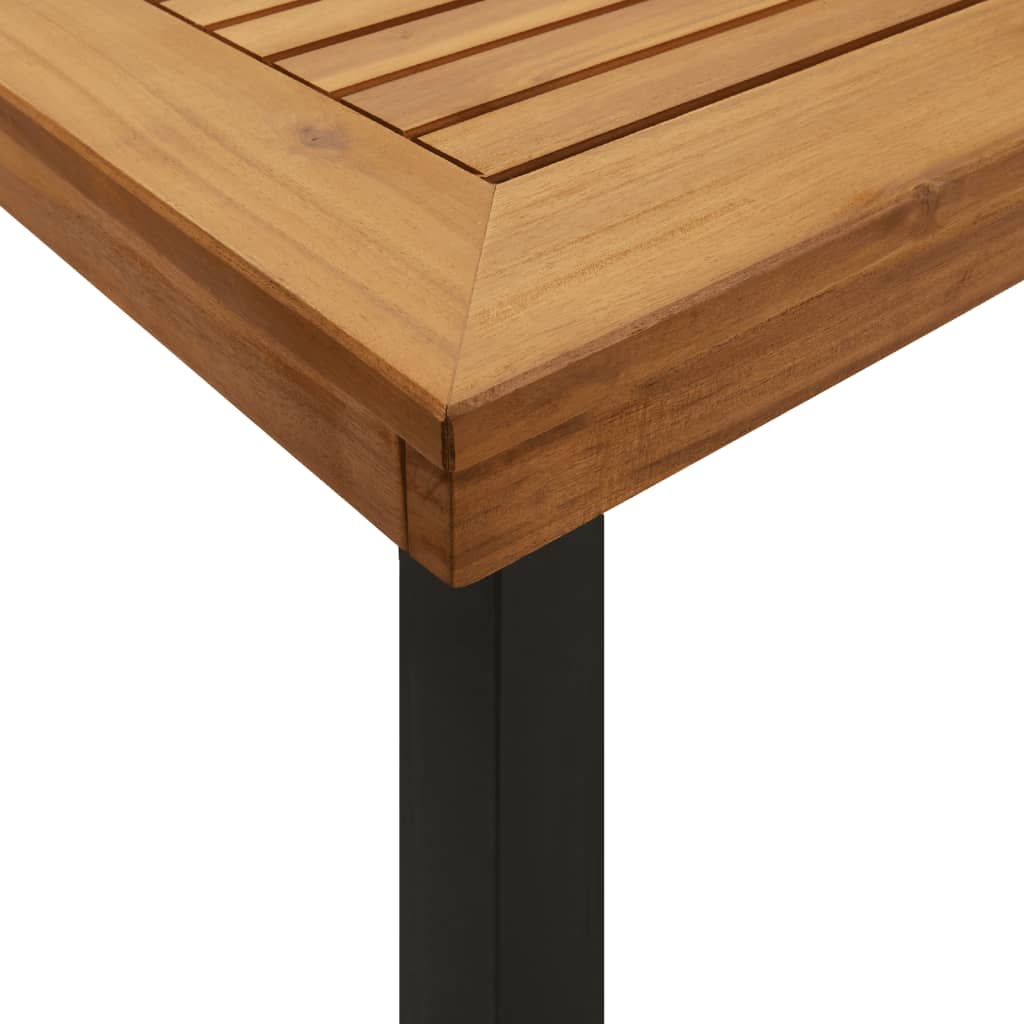 Tuintafel 150x90x75 cm massief acaciahout