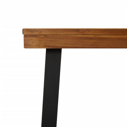 Tuintafel 150x90x75 cm massief acaciahout
