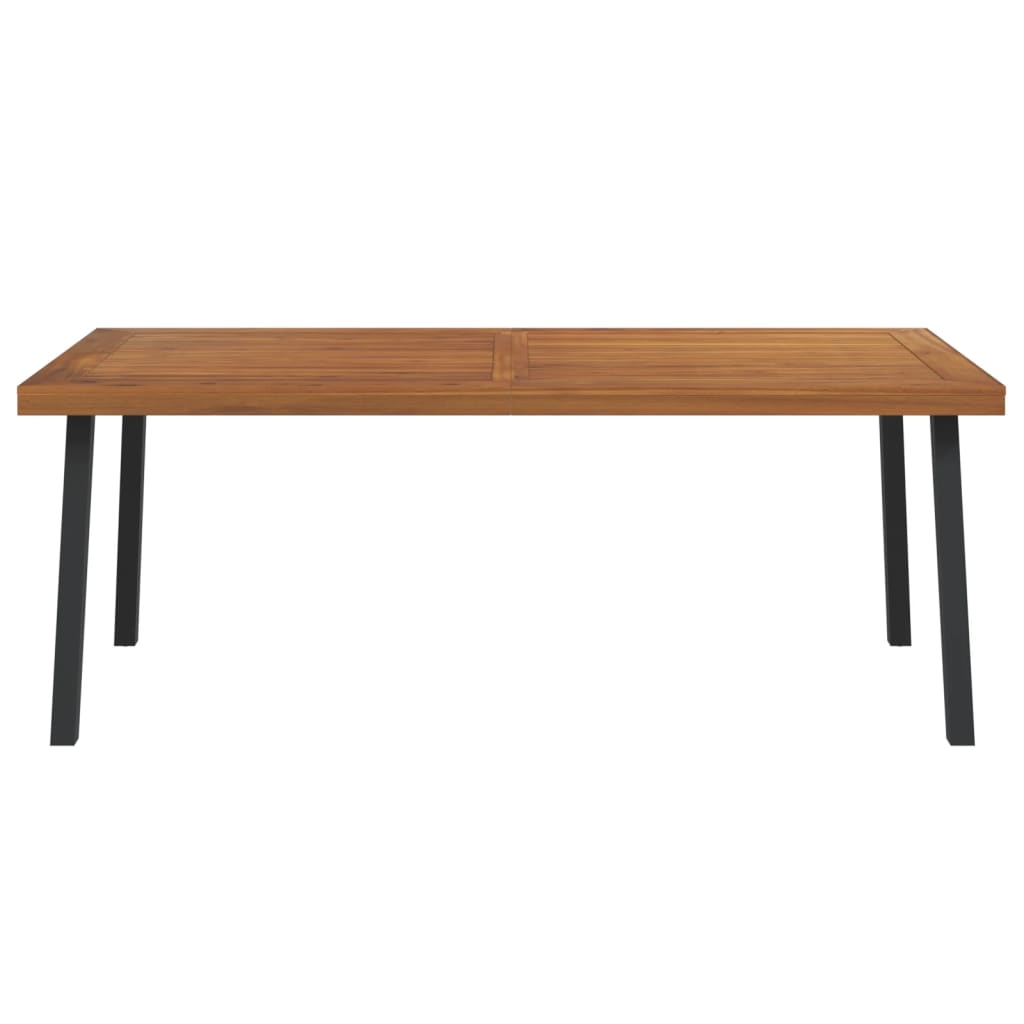 Tuintafel 200x100x75 cm massief acaciahout