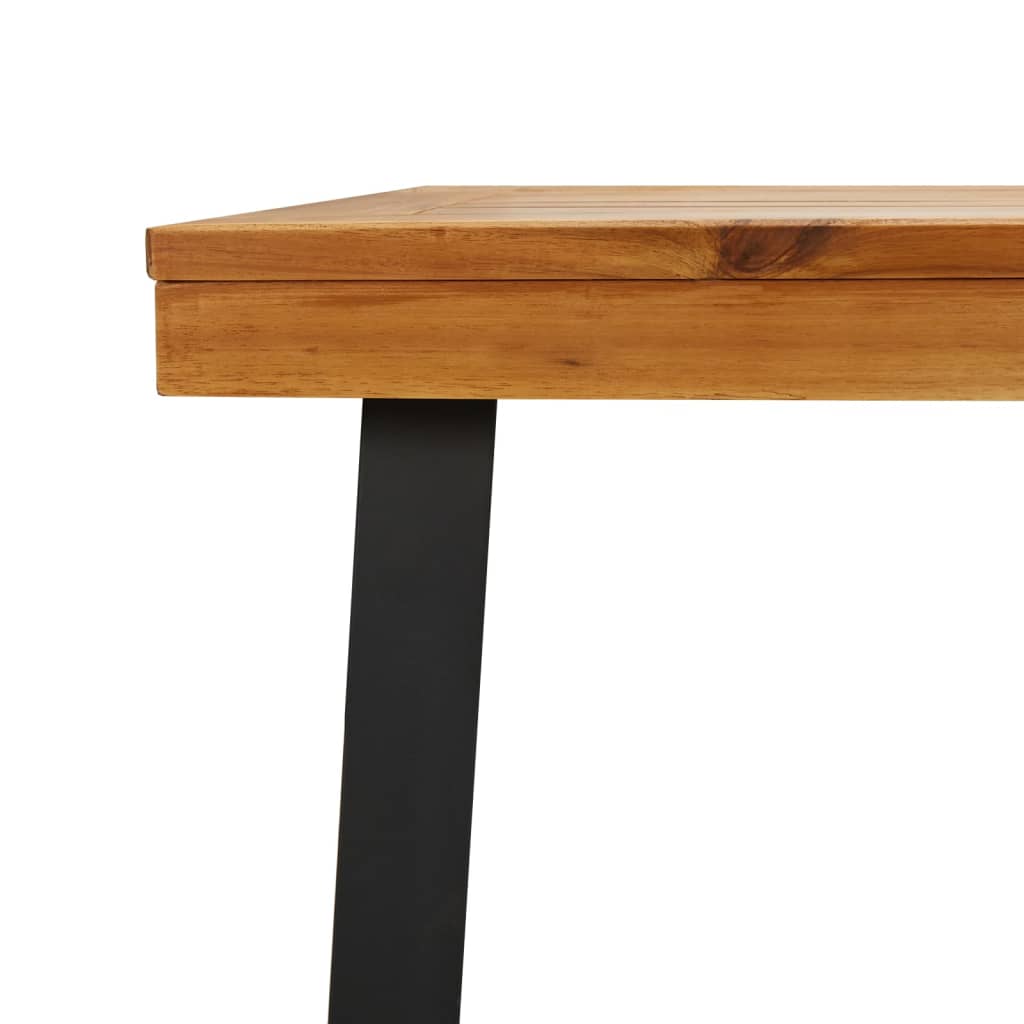 Tuintafel 200x100x75 cm massief acaciahout