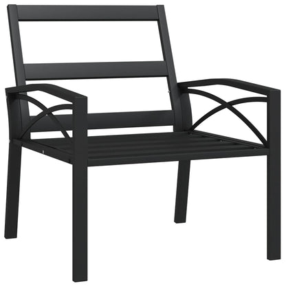 Tuinstoelen Met Grijze Kussens 68X76X79 Cm Staal 2 Grijs