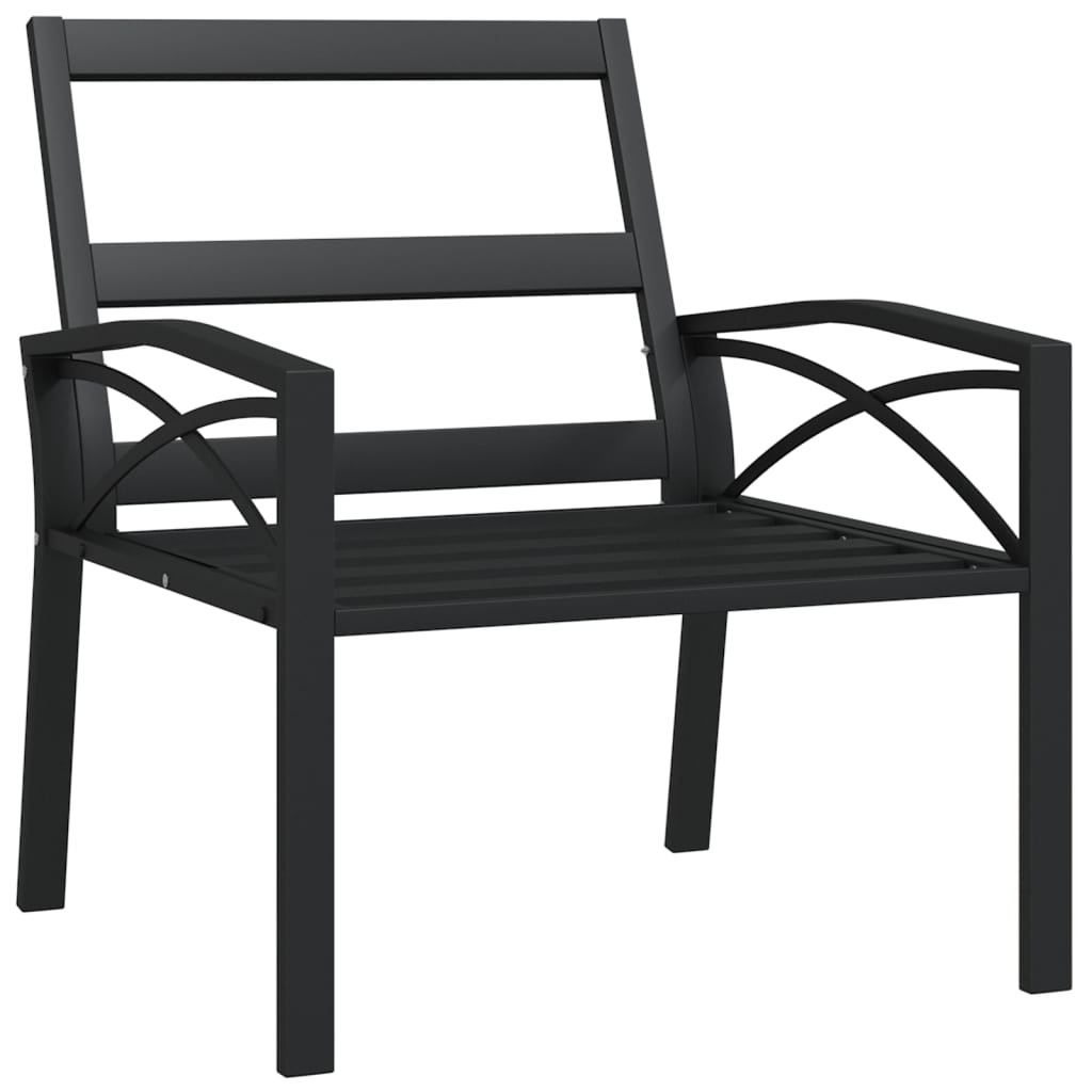 Tuinstoelen Met Kleurige Kussens 68X76X79 Cm Staal 2 Zand