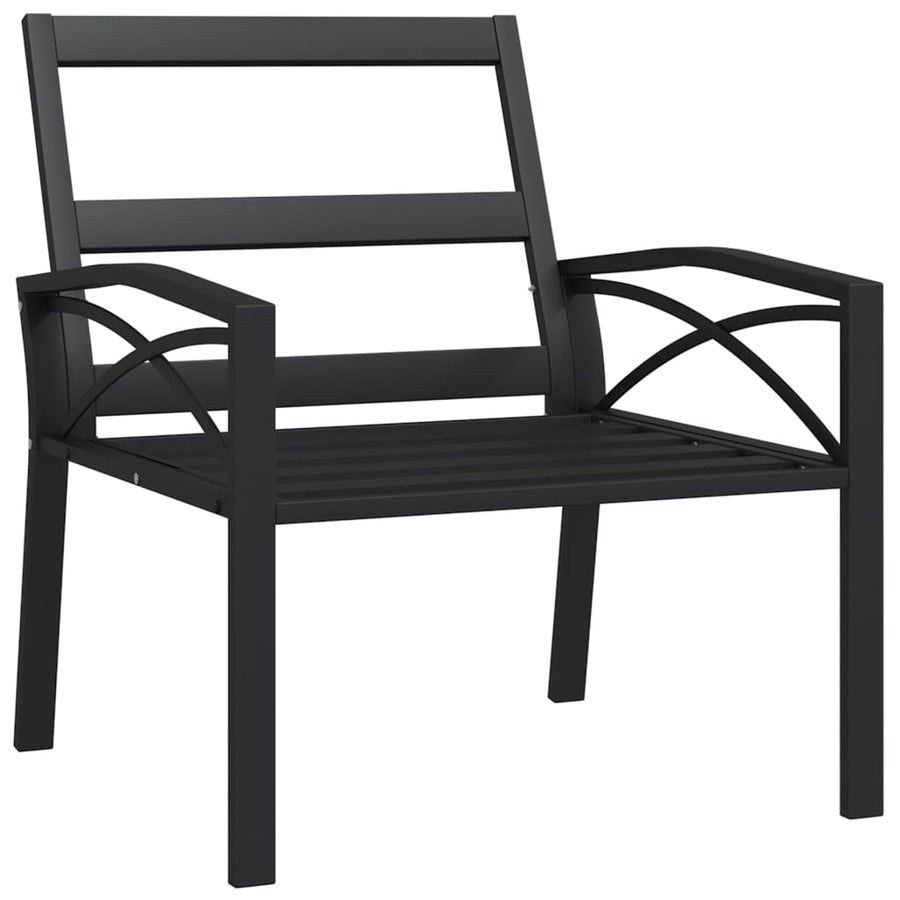 Tuinstoelen Met Kleurige Kussens 68X76X79 Cm Staal 2 Zand