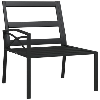 Tuinstoelen Met Kleurige Kussens 6X75X79 Cm Staal Zand