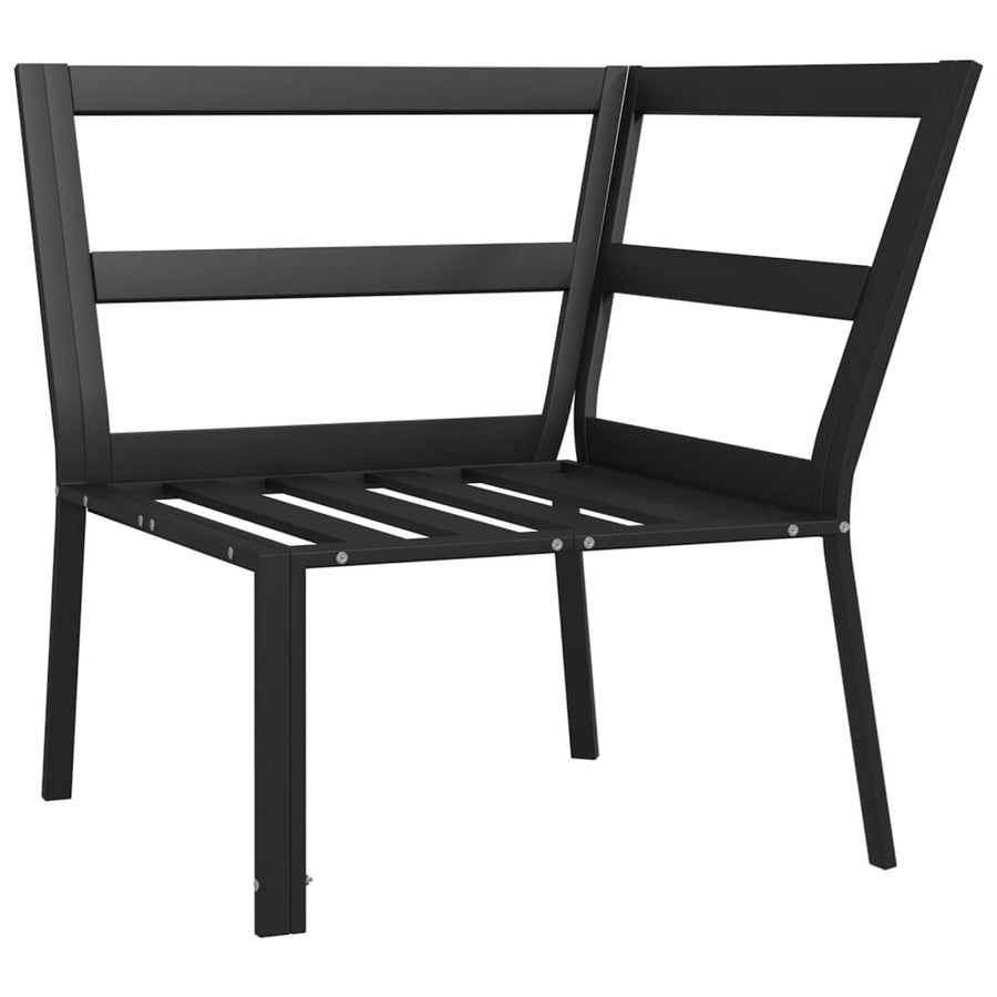 Tuinstoel Met Kleurige Kussens 76X76X79 Cm Staal Zand