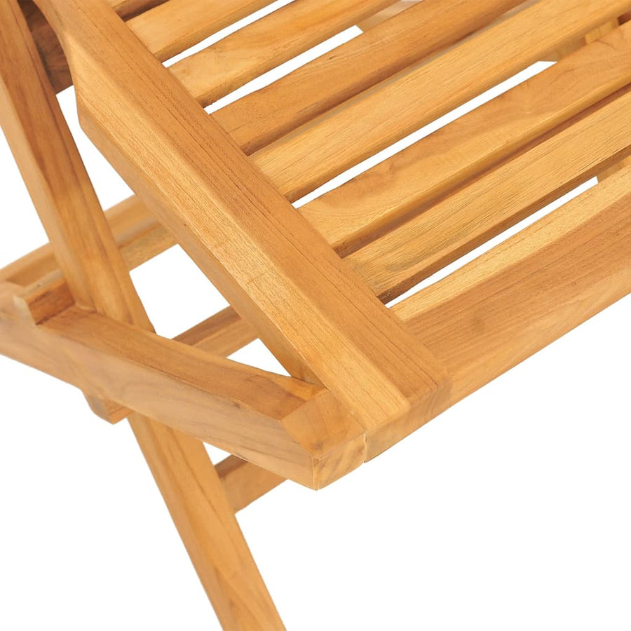 Tuinstoelen Inklapbaar 47X63X90 Cm Massief Teakhout 2 Zonder armleuning