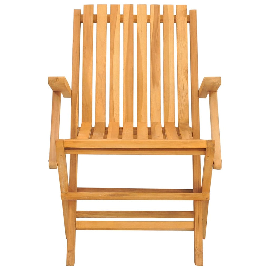 Tuinstoelen Inklapbaar 61X67X90 Cm Massief Teakhout 2 Met armleuning