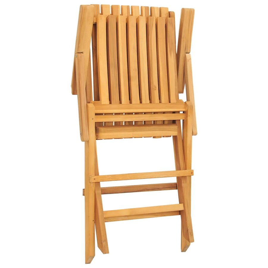 Tuinstoelen Inklapbaar 61X67X90 Cm Massief Teakhout 2 Met armleuning