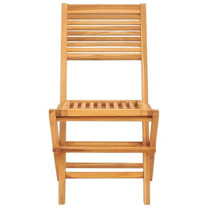 Tuinstoelen Inklapbaar 47X6X90 Cm Massief Teakhout 2 Zonder armleuning