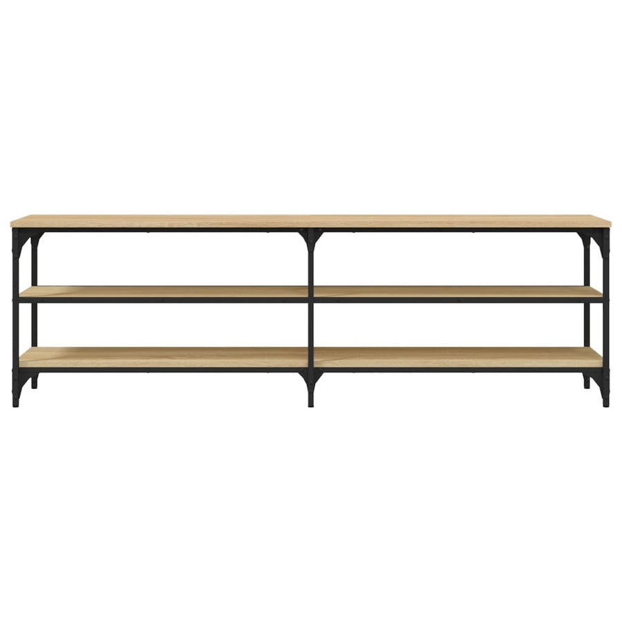 Tv-Meubel 60X30X50 Cm Bewerkt Hout Kleurig Sonoma eiken