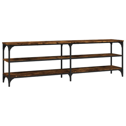 Tv-Meubel 60X30X50 Cm Bewerkt Hout Kleurig Gerookt eiken