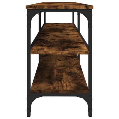 Tv-Meubel 60X30X50 Cm Bewerkt Hout Kleurig Gerookt eiken