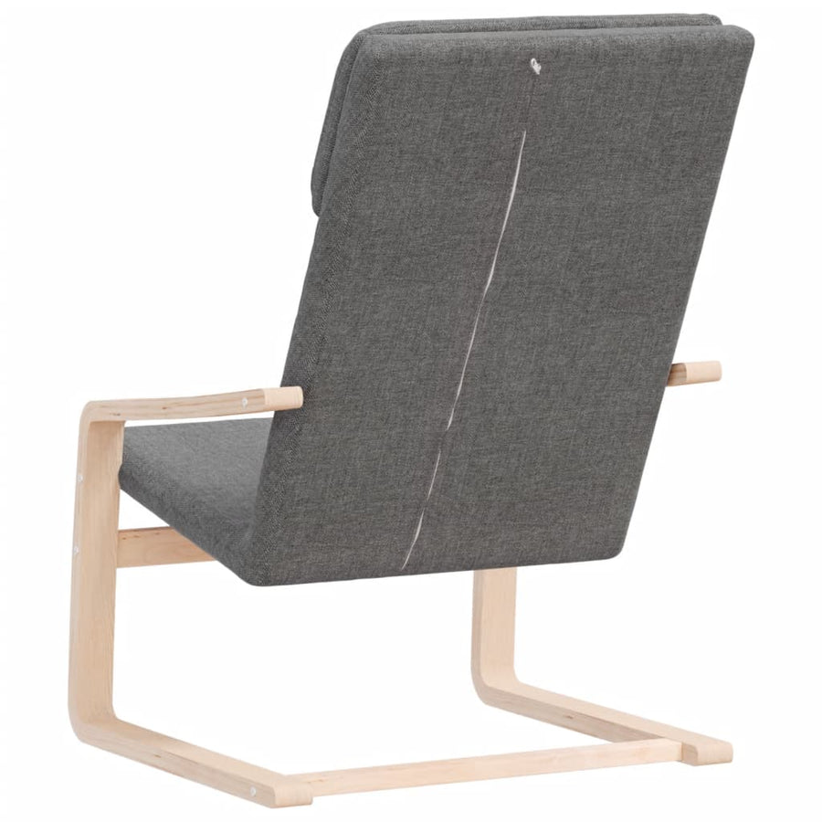 Relaxstoel Stof Donkergrijs