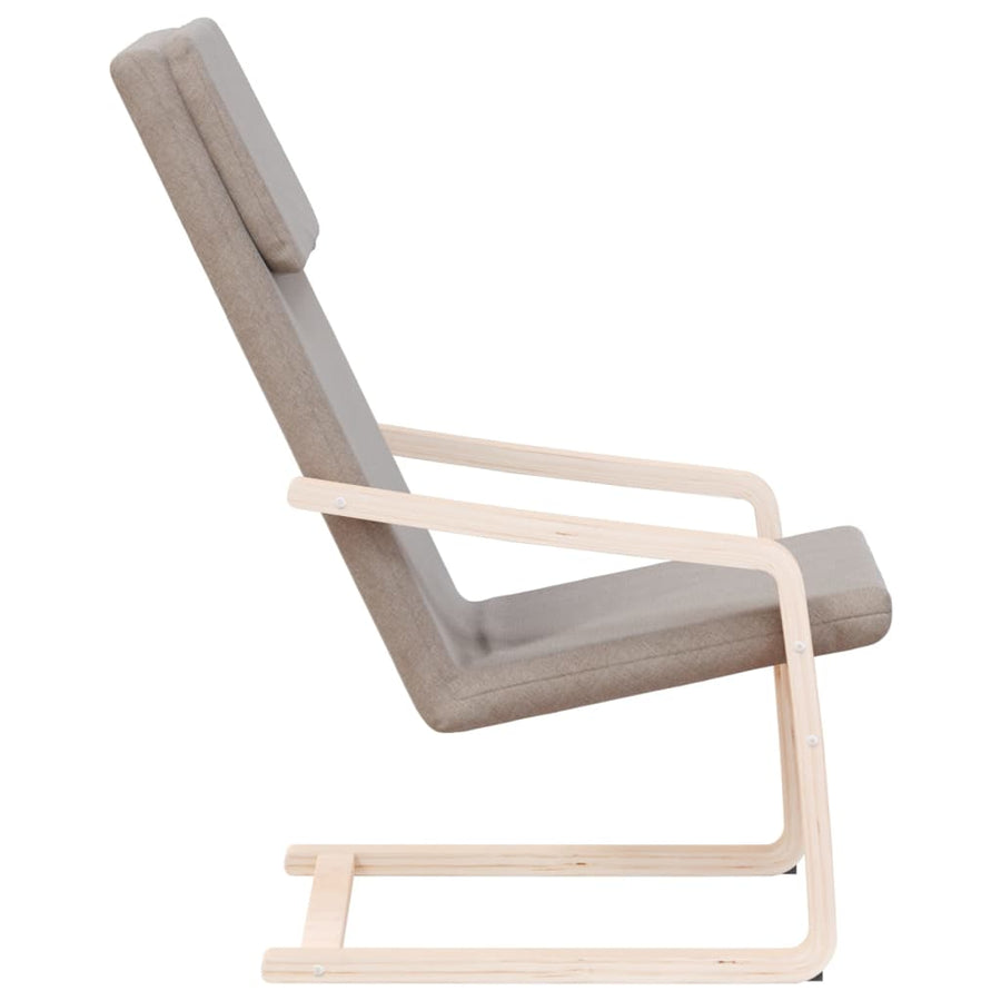 Relaxstoel Stof Taupe