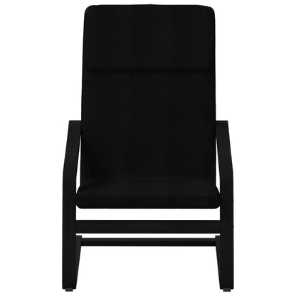 Relaxstoel Stof Zwart