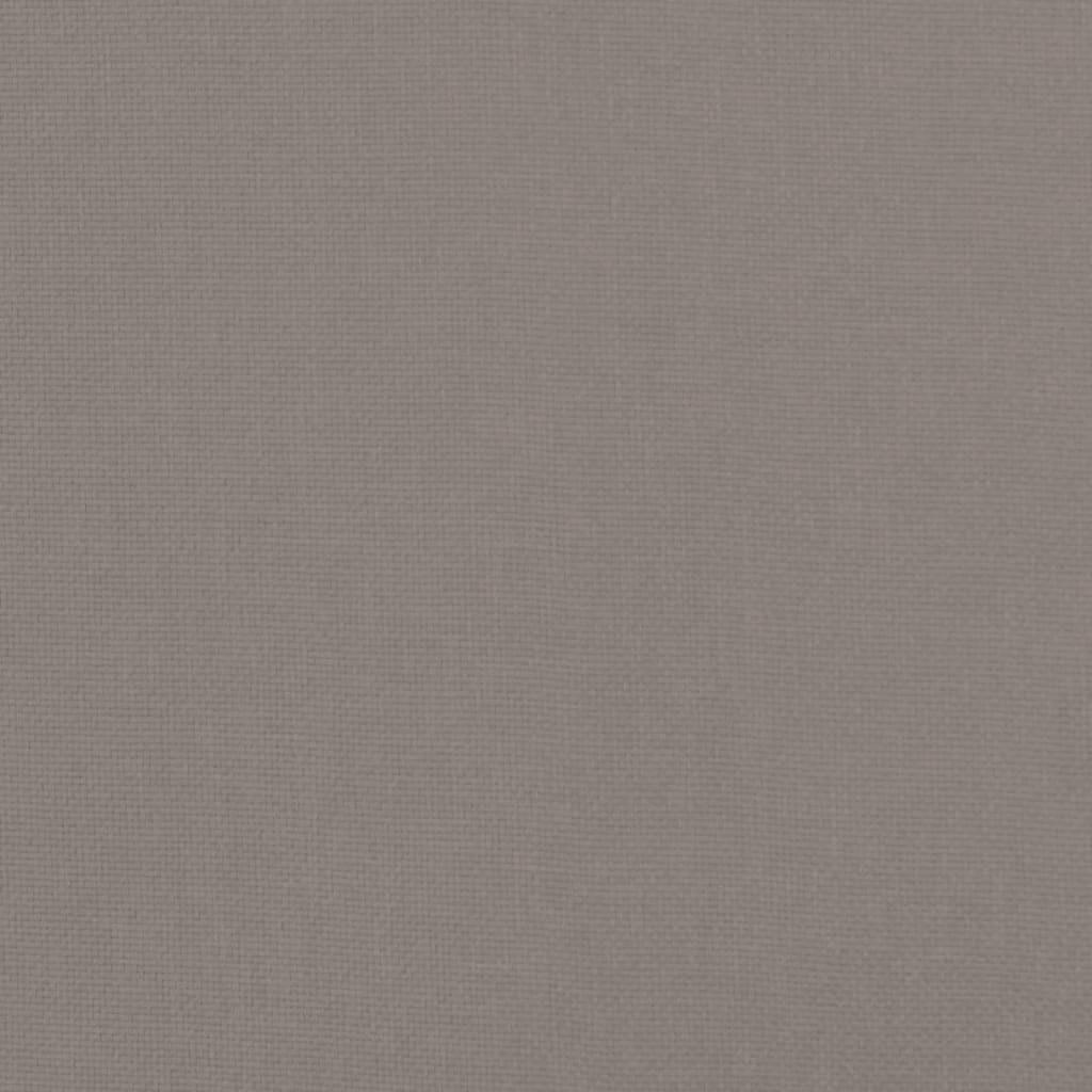 Voetenbank 51X41X40 Cm Stof Taupe