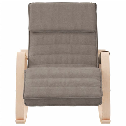 Schommelstoel Stof Taupe