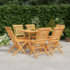 7-piece Solid Teak Garden Set