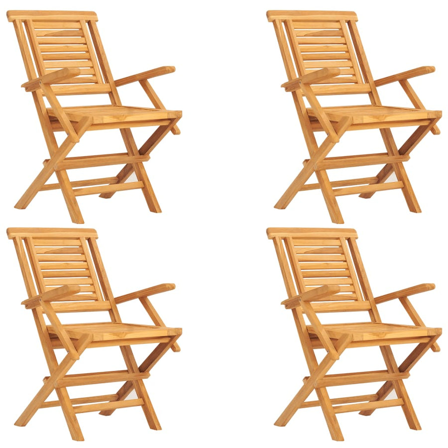 5-Delige Tuinset Massief Teakhout 4