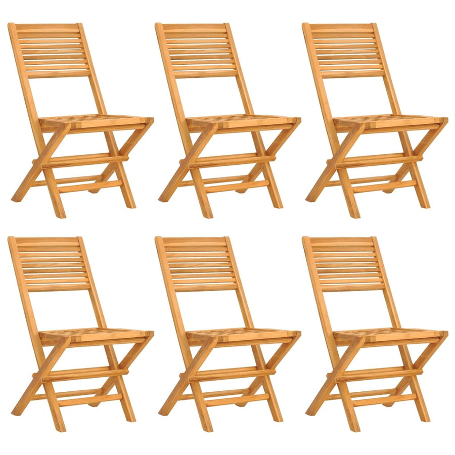 7-Delige Tuinset Massief Teakhout 6