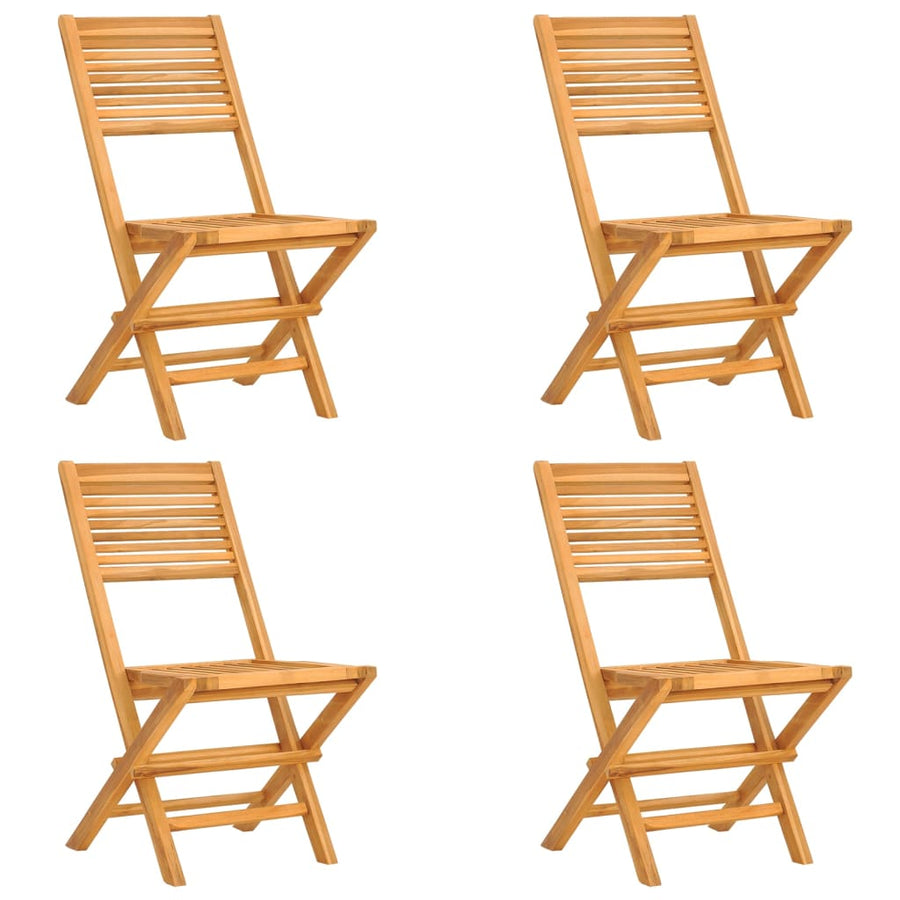 5-Delige Tuinset Massief Teakhout 1