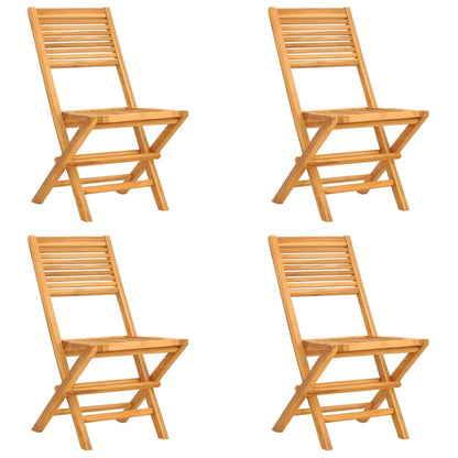 5-Delige Tuinset Massief Teakhout 1
