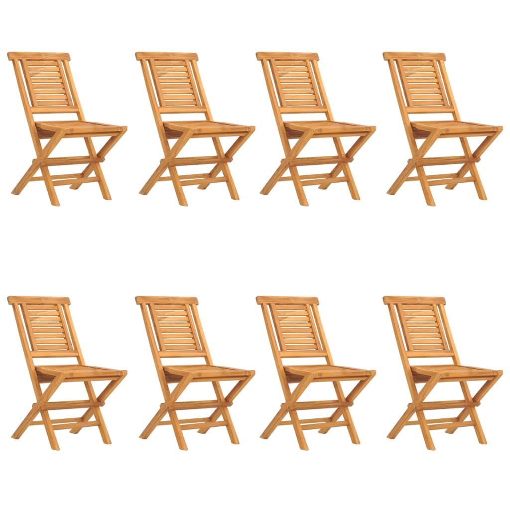 Tuinstoelen Inklapbaar 47X63X90 Cm Massief Teakhout 8