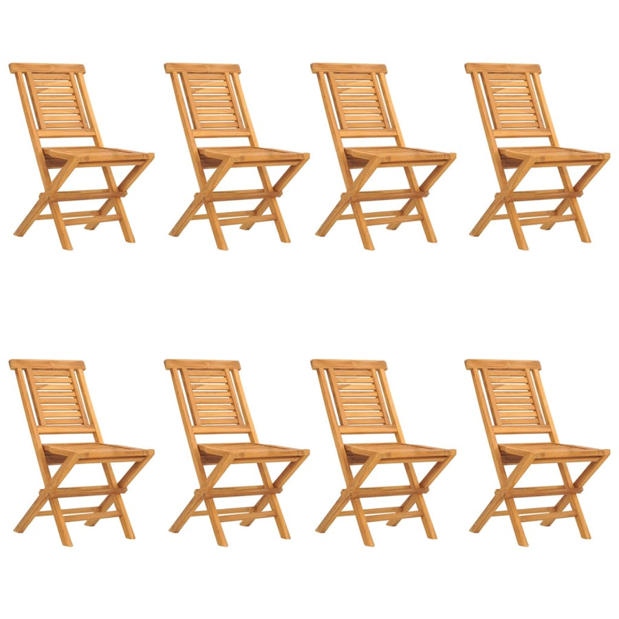 Tuinstoelen Inklapbaar 47X63X90 Cm Massief Teakhout 8