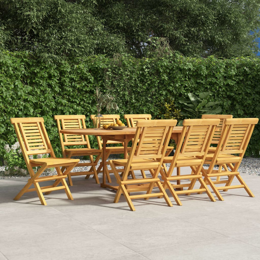 Tuinstoelen Inklapbaar 47X63X90 Cm Massief Teakhout 8