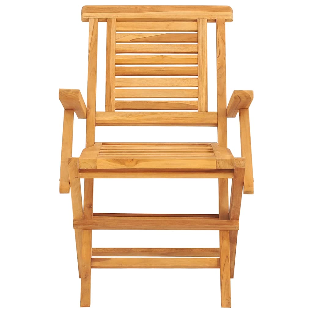 Tuinstoelen Inklapbaar 56X63X90 Cm Massief Teakhout 4