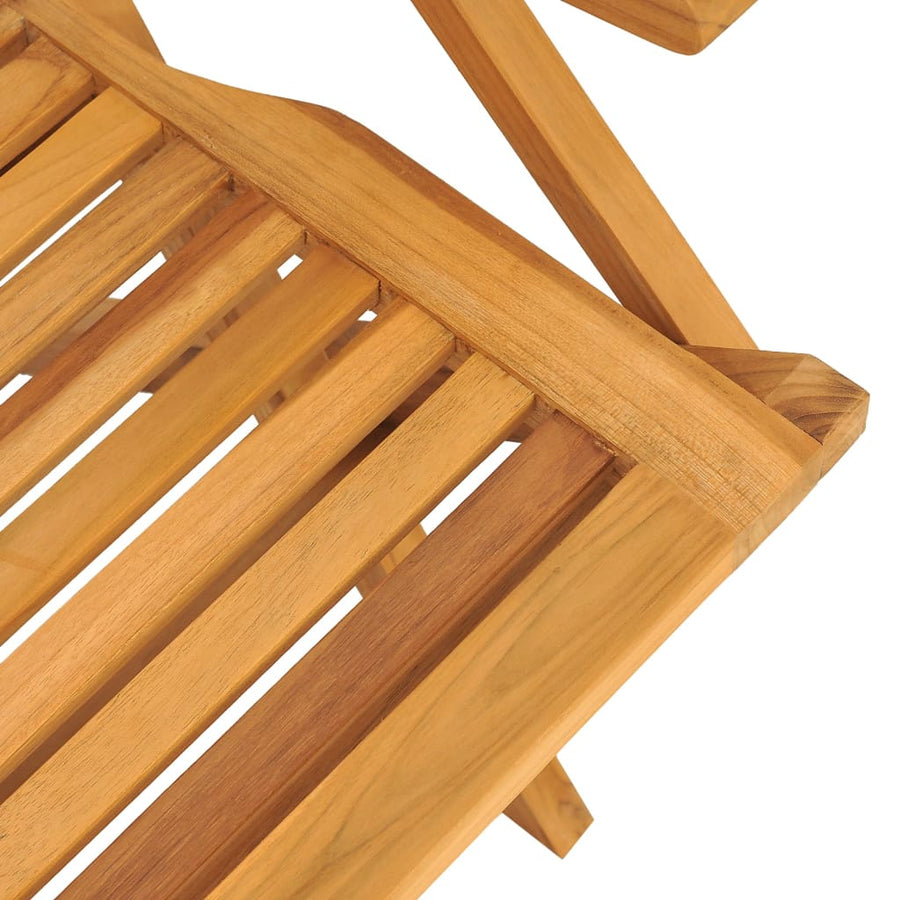 Tuinstoelen Inklapbaar 56X63X90 Cm Massief Teakhout 4