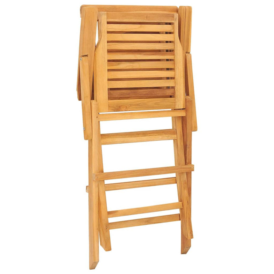 Tuinstoelen Inklapbaar 56X63X90 Cm Massief Teakhout 6