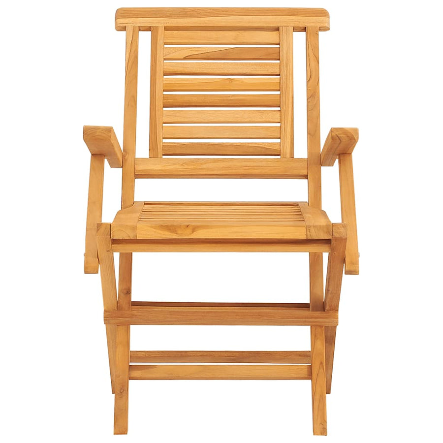 Tuinstoelen Inklapbaar 56X63X90 Cm Massief Teakhout 8