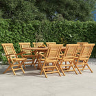 Garden Chairs Foldable 56X63X90 Cm Solid Teakwood 8