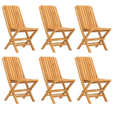 Tuinstoelen Inklapbaar 47X47X89 Cm Massief Teakhout 6 Zonder armleuning