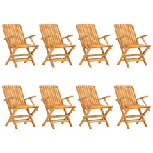 Tuinstoelen Inklapbaar 61X67X90 Cm Massief Teakhout 8 Met armleuning