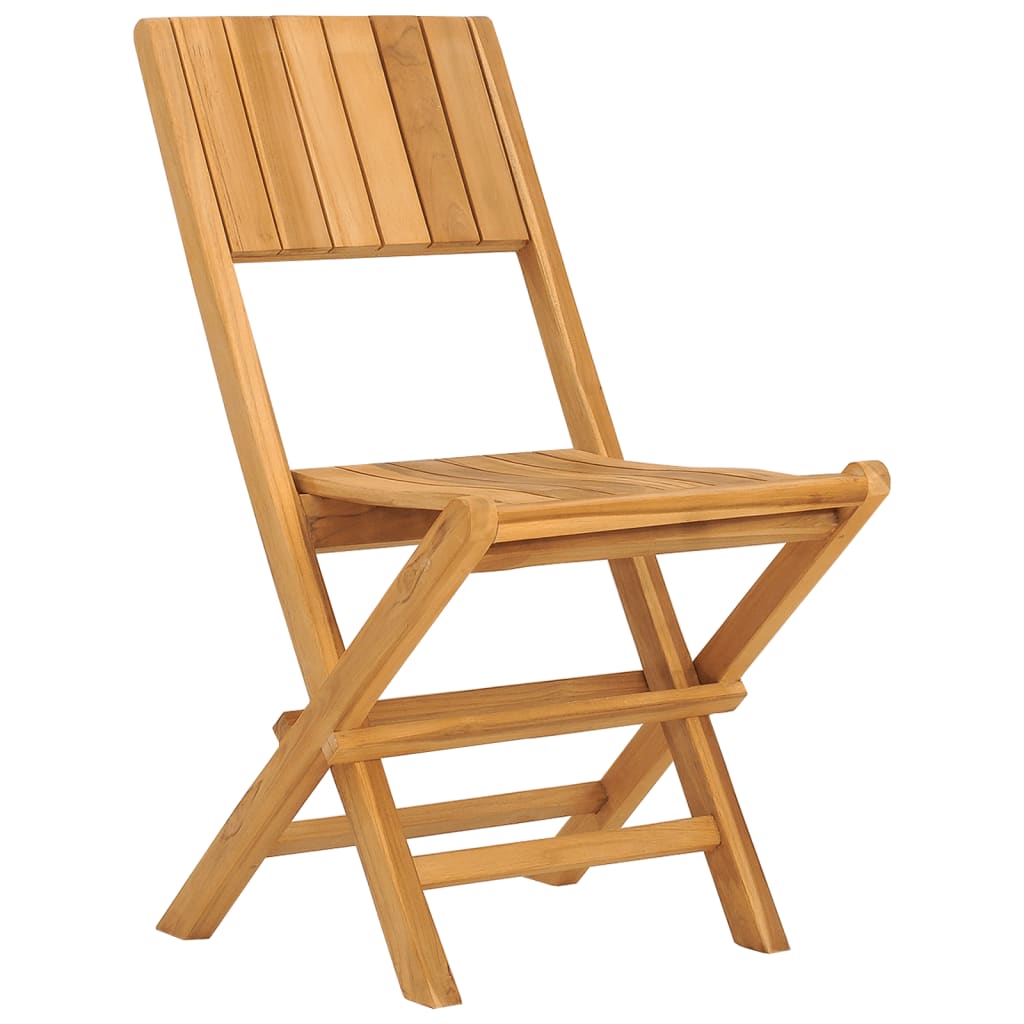Tuinstoelen Inklapbaar 7X61X90 Cm Massief Teakhout 4 Zonder armleuning