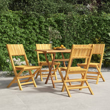 Tuinstoelen Inklapbaar 7X61X90 Cm Massief Teakhout 4 Zonder armleuning