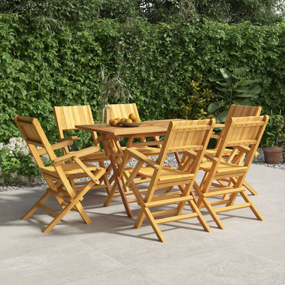 Tuinstoelen Inklapbaar 55X1X90 Cm Massief Teakhout 6 Met armleuning