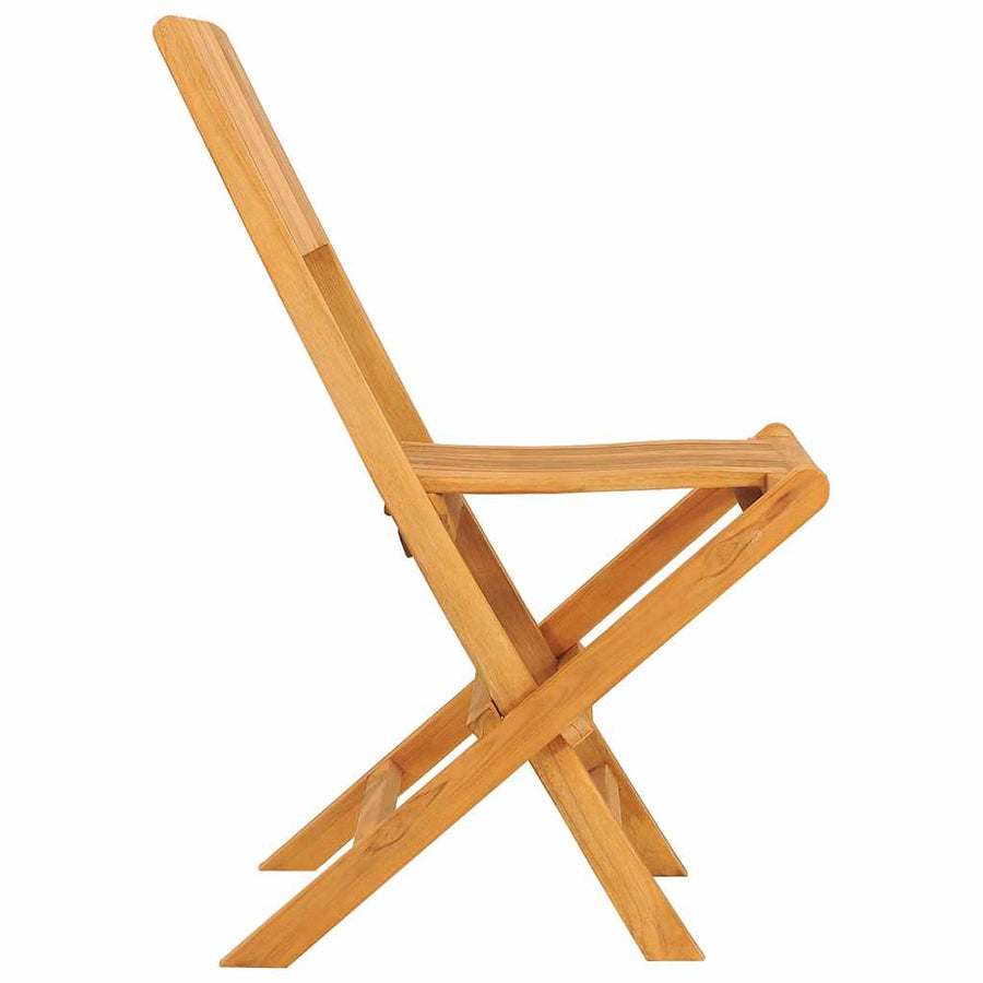 Tuinstoelen Inklapbaar 47X62X90 Cm Massief Teakhout 6