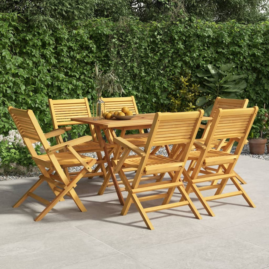 Tuinstoelen Inklapbaar 55X2X90 Cm Massief Teakhout 6 Met armleuning