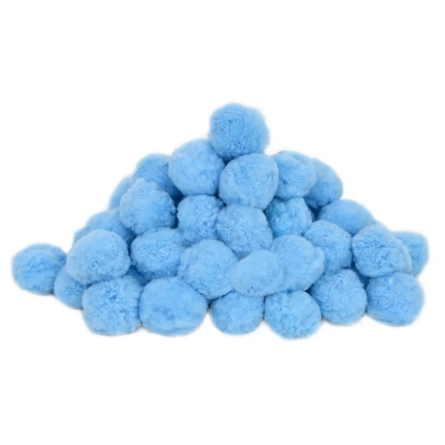 Zwembadfilterbolletjes Antibacterieel Polyetheen 1400 g Blauw