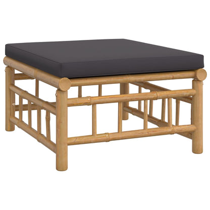 6-Delige Loungeset Met Kussens Bamboe 1