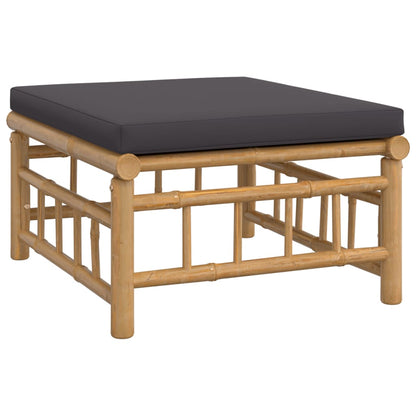 1 Loungeset Met Kussens Bamboe 1