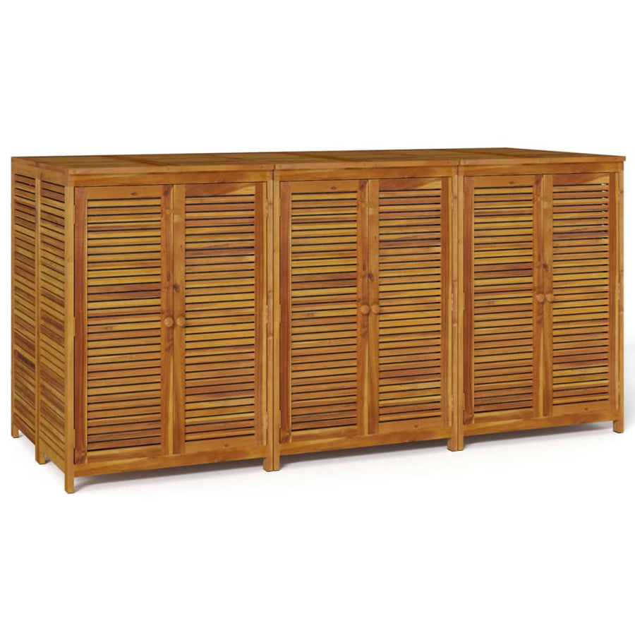 Tuinbox massief acaciahout 210 x 87 x 104 cm