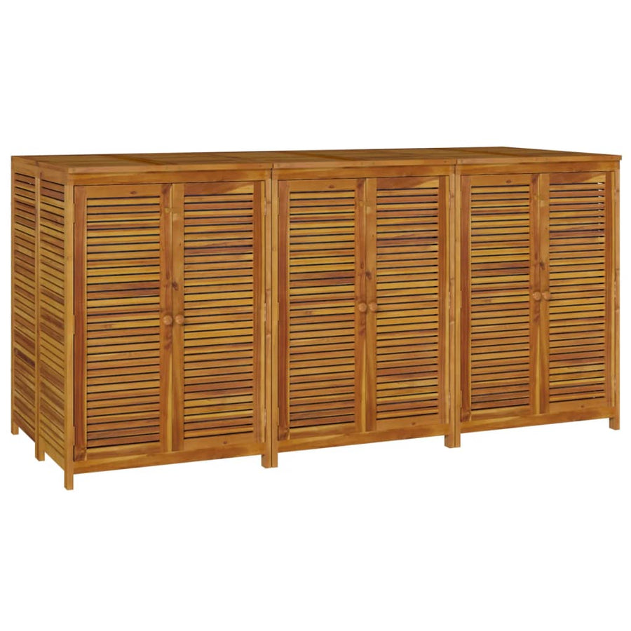 Tuinbox massief acaciahout 210 x 87 x 104 cm