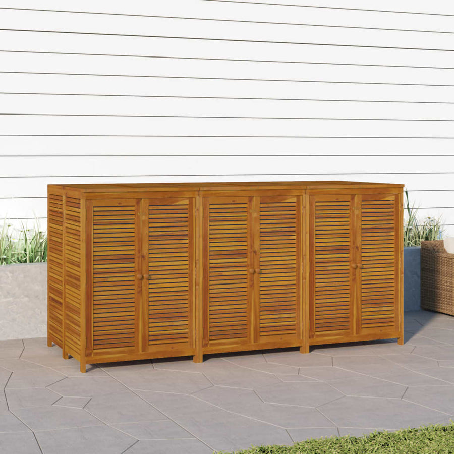 Tuinbox massief acaciahout 210 x 87 x 104 cm