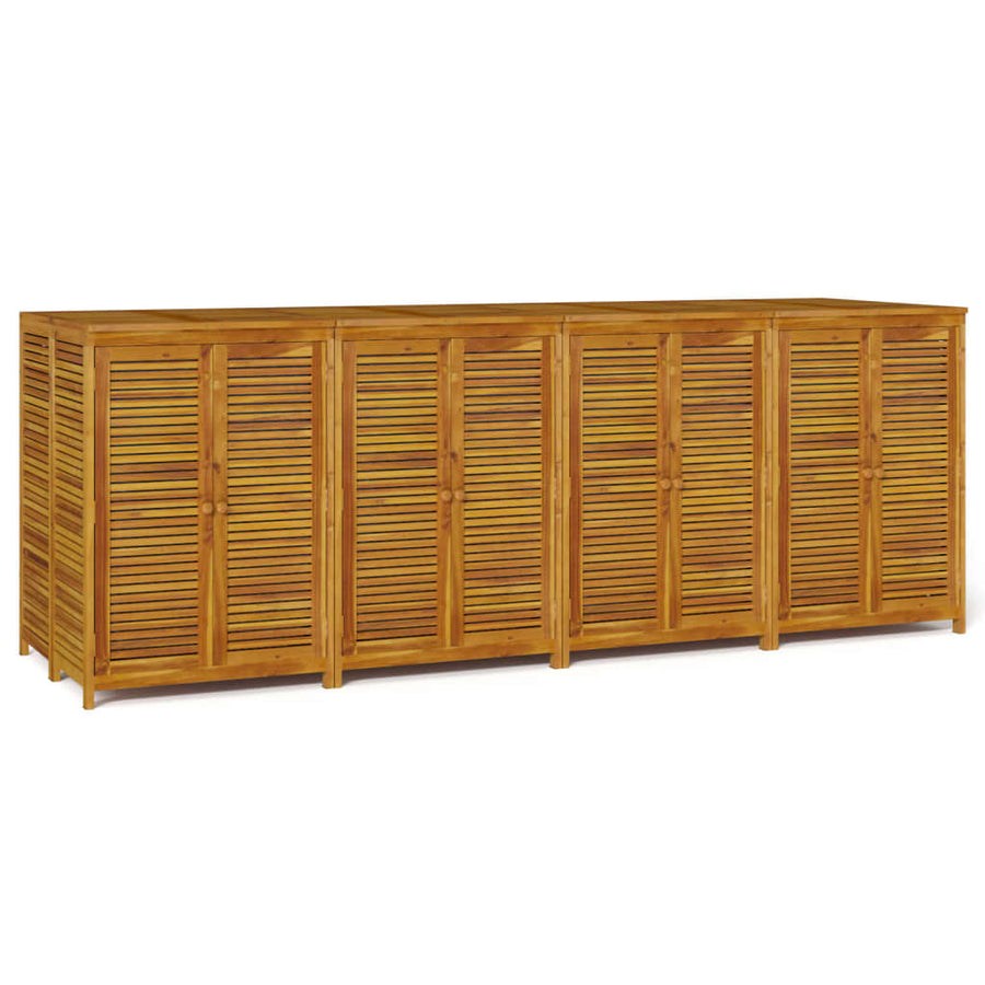 Tuinbox massief acaciahout 280 x 87 x 104 cm