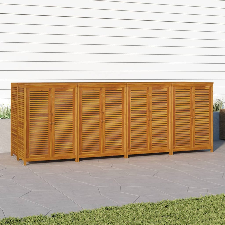 Tuinbox massief acaciahout 280 x 87 x 104 cm