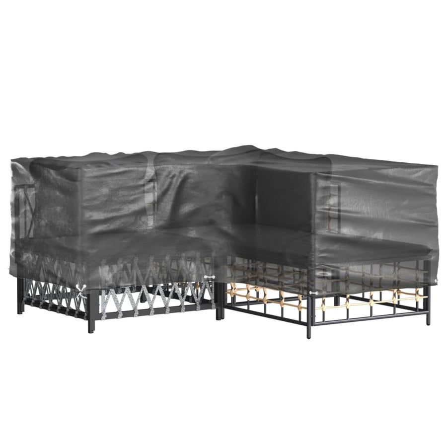 Tuinmeubelhoezen L-Vormig 16 Oogjes 2 215 x 215 x 70 cm